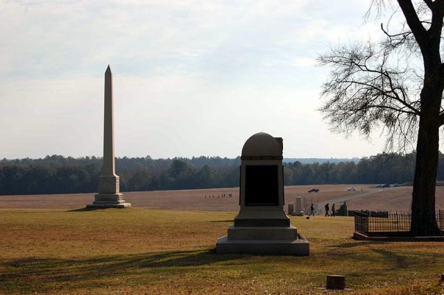 The monuments at Andersonville. Author: Bubba73 CC BY-SA 3.0