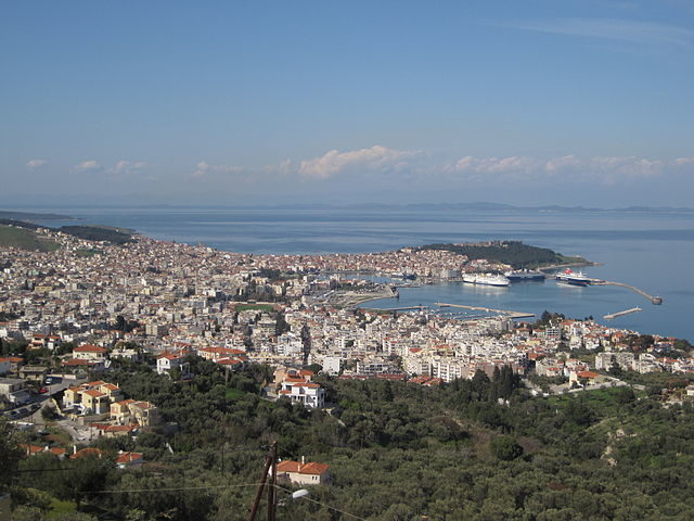View of Mytilene from the south