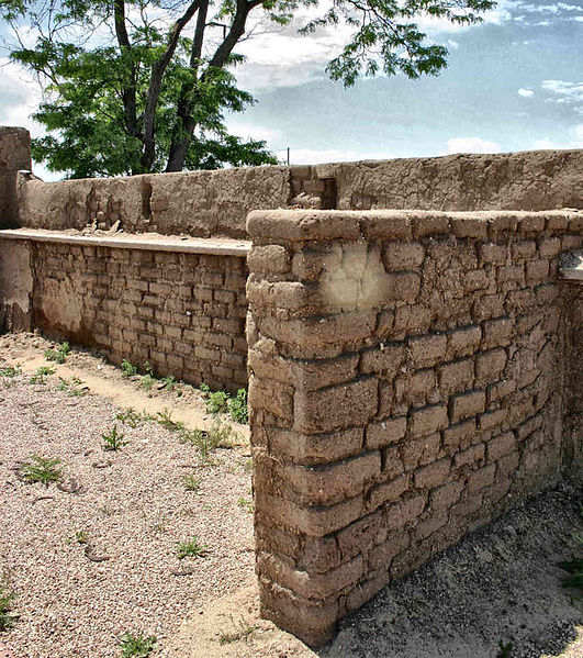 Adobe-type brick. Author: Charles M. Sauer CC BY-SA 3.0