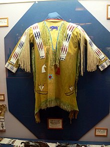 Cheyenne hide shirt. Author: Wolfgang Sauber CC BY-SA 3.0
