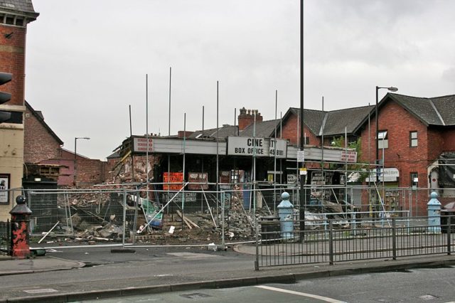 Cine City demolished/ Author: Mike Peel CC BY-SA 4.0