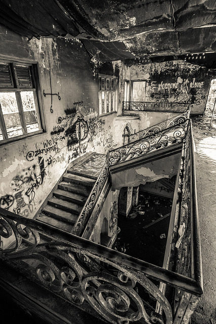 From the top of the staircase. Author: Robert Haandrikman CC BY 2.0