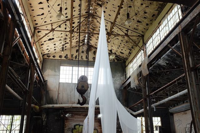 In one of the buildings located inside the fort different angle. Author: Ethan Wolff CC BY 2.0