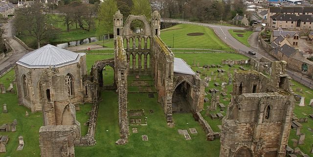 Panoramic view of the ruins. Author: Otter – CC BY-SA 3.0
