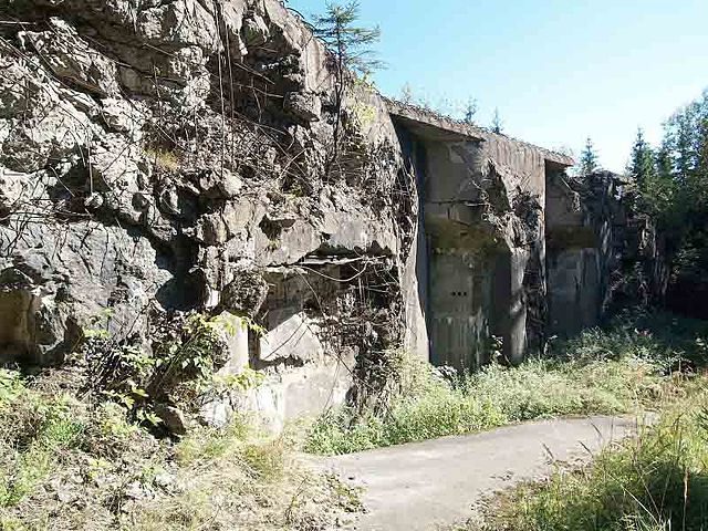 K-S 45 Jabůrek, artillery cabin, part of Adam fortress