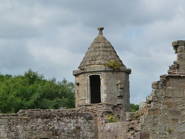 The corner turret. Author: Immanuel Giel – CC BY-SA 3.0