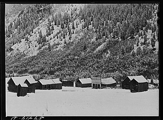 Ashcroft in 1941 during winter/ Author: Marion Post Wolcott Public Domain