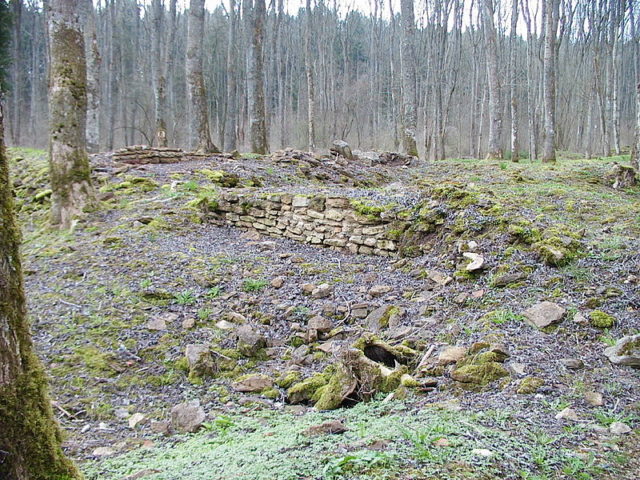 Bezonvaux ruins. Author: F5ZV CC BY-SA 3.0