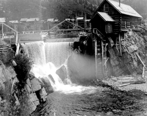 Crystal mill sometime during the 1890s.