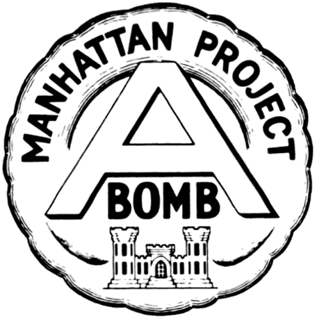 Emblem of the Manhattan project.