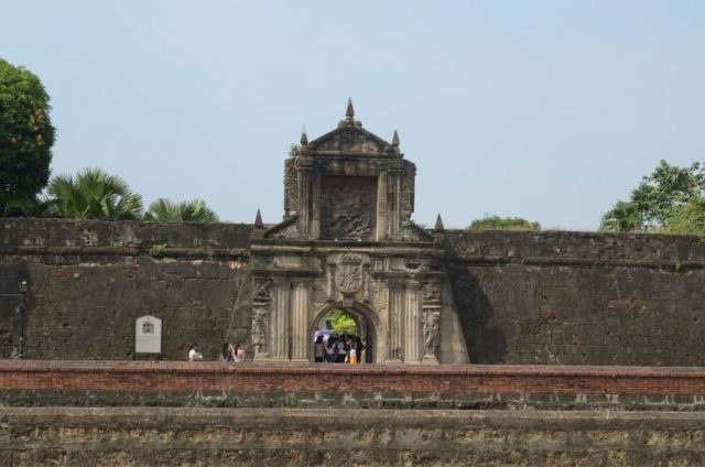 Fort Santiago today. Author: VolkswagenKing28 CC BY-SA 3.0