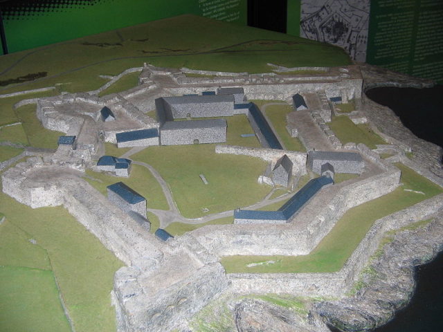 Model of the fort. Author: Chmee2 CC BY-SA 3.0