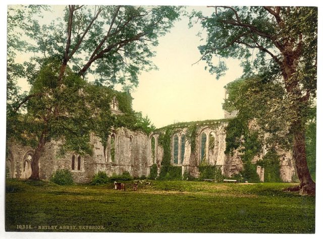 The abbey at the start of the 20th century. Author: Photochrom Print Collection Public Domain