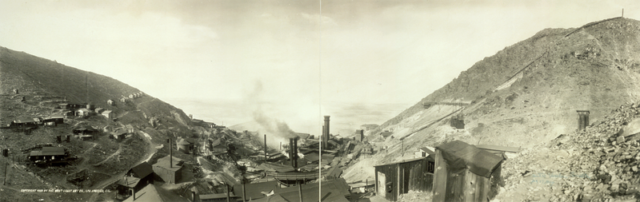 Old panorama of Jerome/ Author: West Coast Art Co