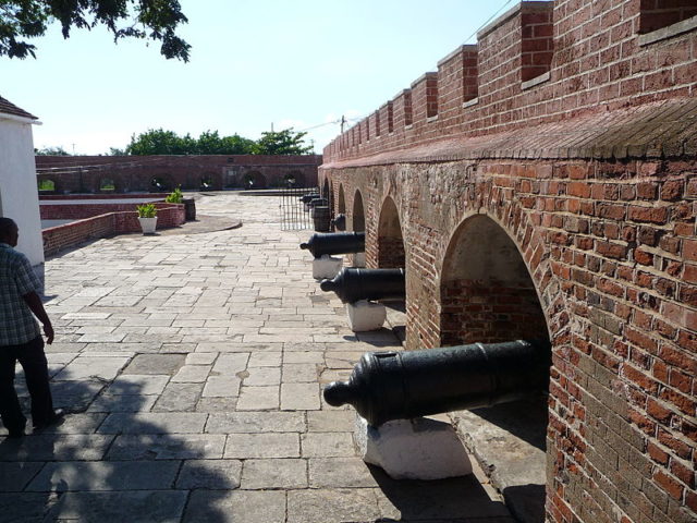Part of Fort Charles. Author: Raychristofer – CC BY-SA 4.0