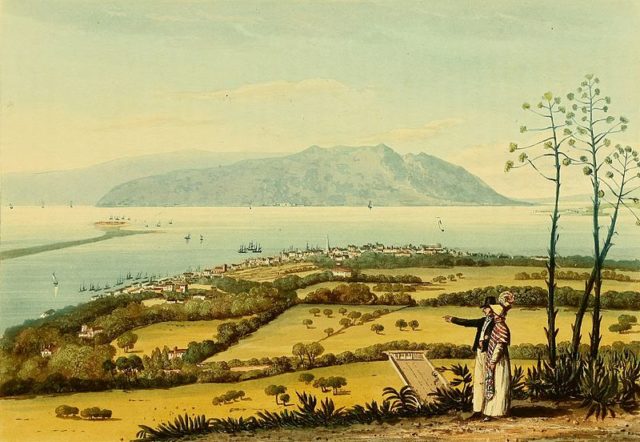 Port Royal in 1820. Author: James Hakewill