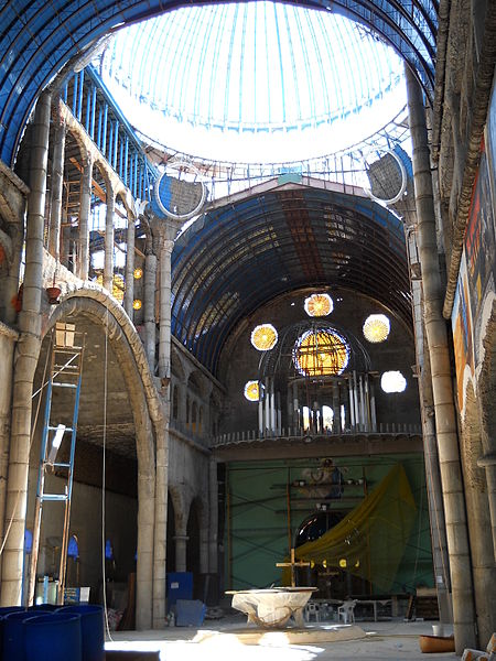 The interior of the cathedral. Author: Cruccone – CC BY 3.0