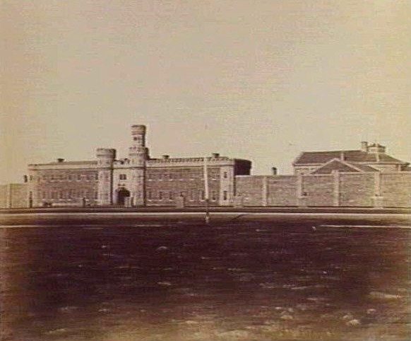 The prison in 1861. Author: Jean Baptiste Charlier