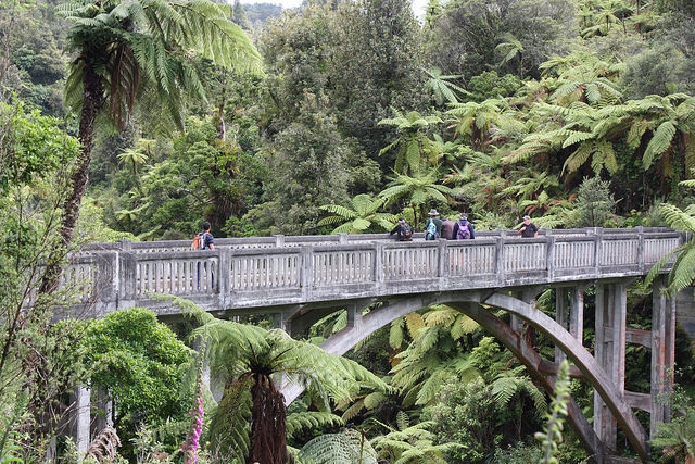 It is an attraction of the Whanganui National Park. Author: Department of Conservation – CC BY 2.0