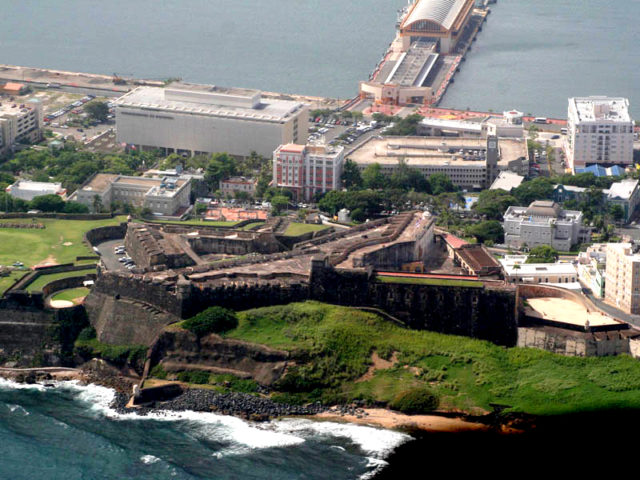 Aerial view of Castillo de San Cristobal, San Juan, Puerto Rico – Author: Jaro Nemčok – CC BY-SA 3.0