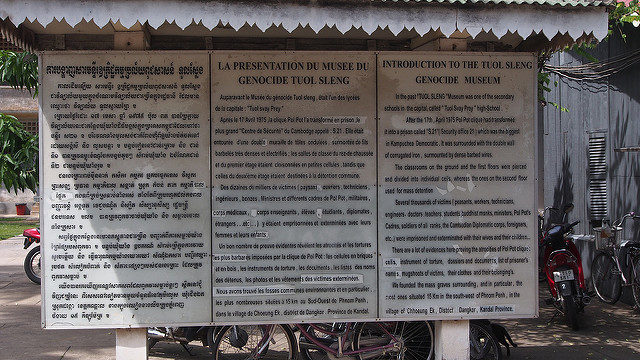 Introduction to Tuol Sleng Genocide Museum. Author: Clay Gilliland – CC BY-SA 2.0