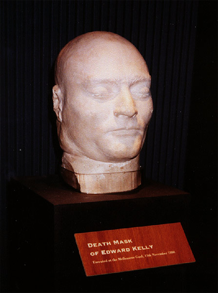 The Death Mask of Ned Kelly. Author: Steve nova – CC BY-SA 3.0