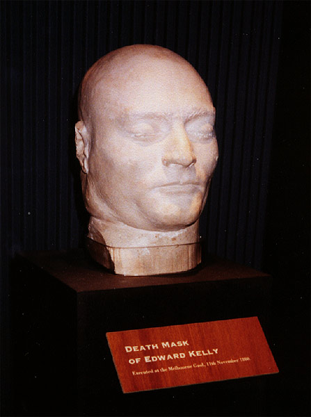 The Death Mask of Ned Kelly. Author: Steve nova – CC BY-SA 3.0