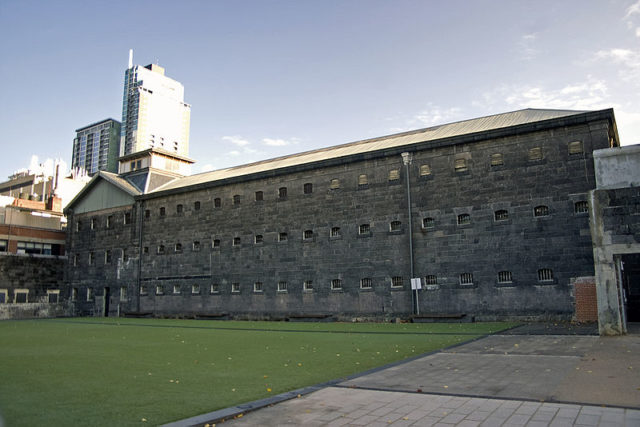 Part of the jail’s exterior. Author: Bidgee – CC BY-SA 2.5 au