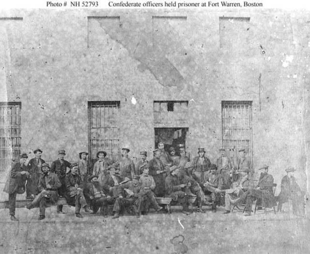 Some of the Confederate prisoners.