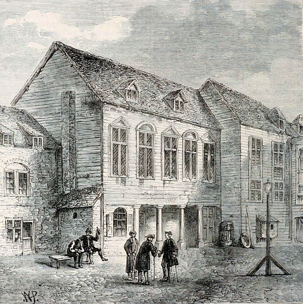 The first Marshalsea Prison. Author: W. P. – Edward Walford