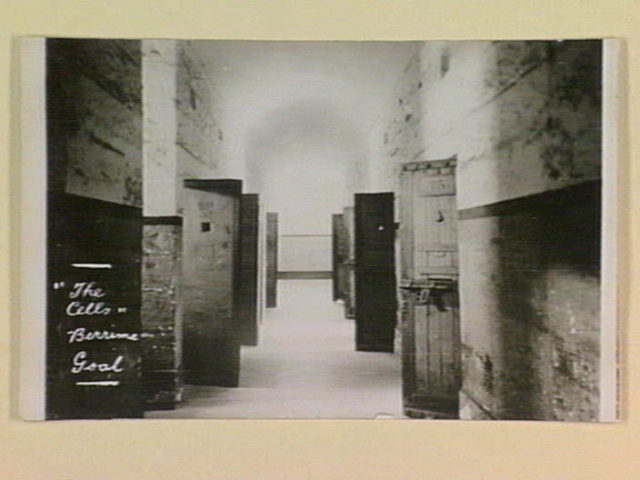 The interior of the Berrima Correctional Centre. Author: State Library of Victoria