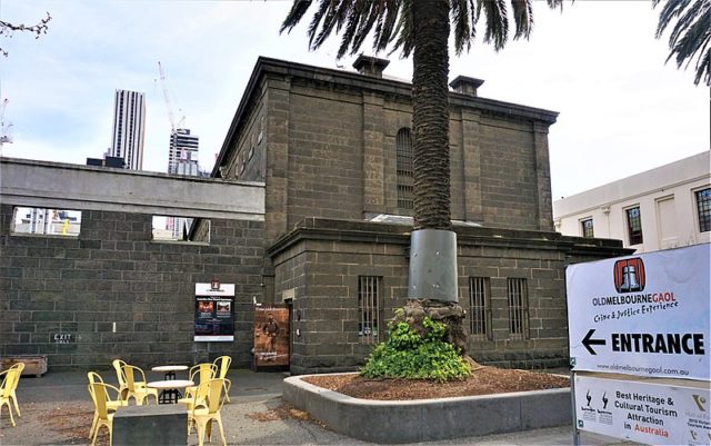 The Old Melbourne Gaol. Author: Joyofmuseums – CC BY-SA 4.0