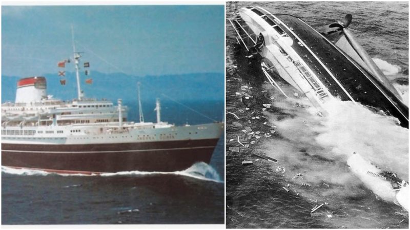 Today Ss Andrea Doria Rests At The Bottom Of The Ocean