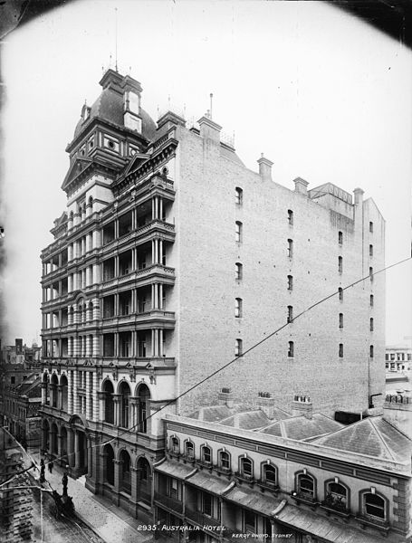 Hotel Australia alternative angle. Author: Powerhouse Museum Collection – No restrictions