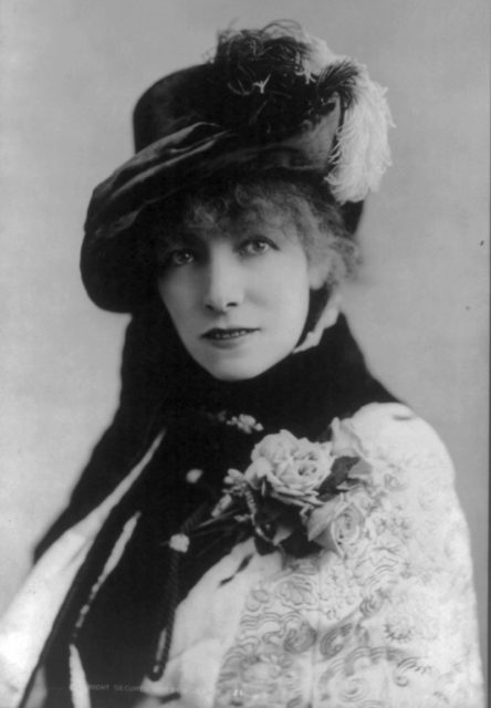 Sarah Bernhardt.
