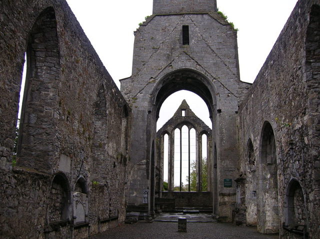 The monastery in ruins. Author: Bea y Fredi – CC BY 2.0