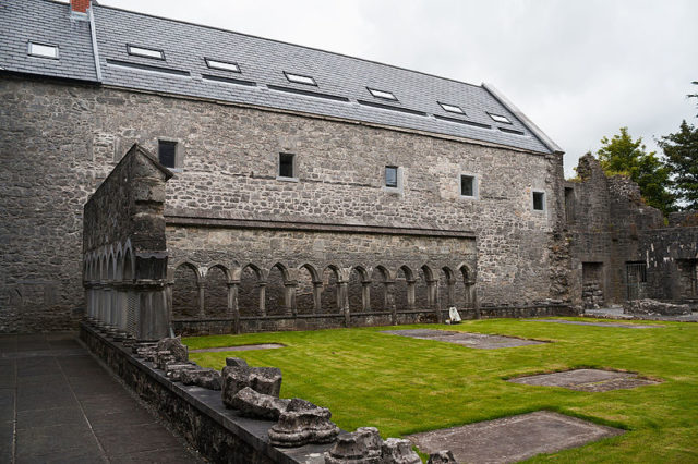 View of the cloister. Author: Andreas F. Borchert – CC BY-SA 4.0