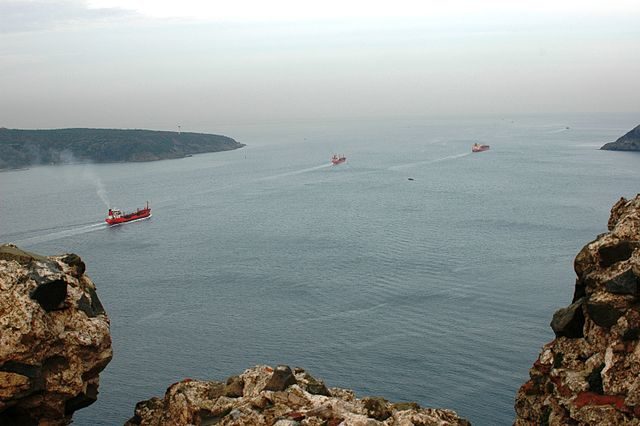 The confluence of the Bosphorus and the Black Sea/ Author: Josep Renalias – CC BY-SA 3.0
