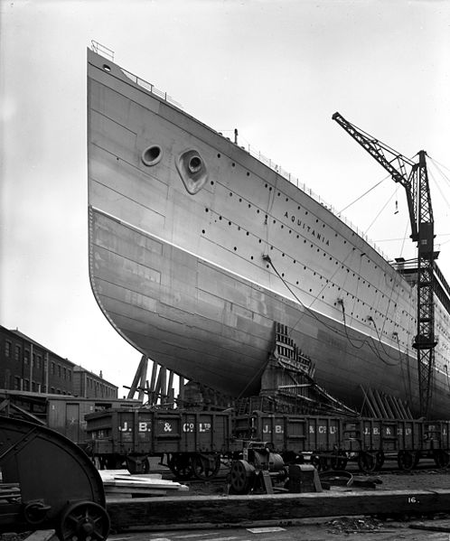 During construction.