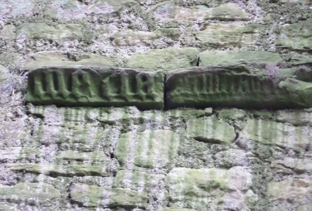 The mysterious carving. Author: Rosser1954 – CC BY-SA 4.0