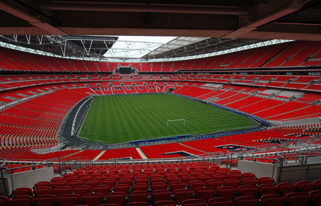 The new Wembley Stadium. Author: Jbmg40 – CC BY-SA 3.0