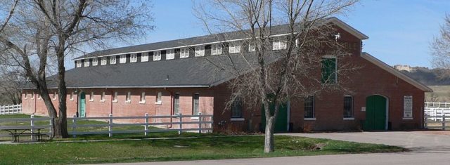 The fort’s barn. Author: Ammodramus – CC0