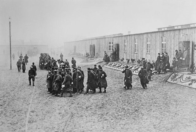 Many French soldiers were captured and made into POWs during the war.