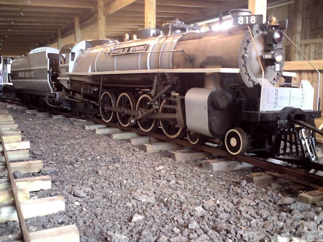 818 “Queen of Wyoming” based around the Union Pacific Railroad’s FEF 1 design – Author: Cheekylittlemonkey81 – CC BY-SA 3.0