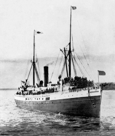  SS Valencia en 1905.