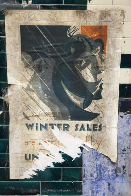 Winter sales poster. Author: Paul Dykes | Flickr @paulodykes