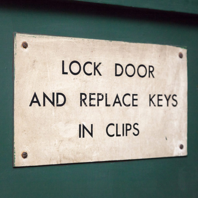 Emergency exit door sign. Author: Paul Dykes | Flickr @paulodykes