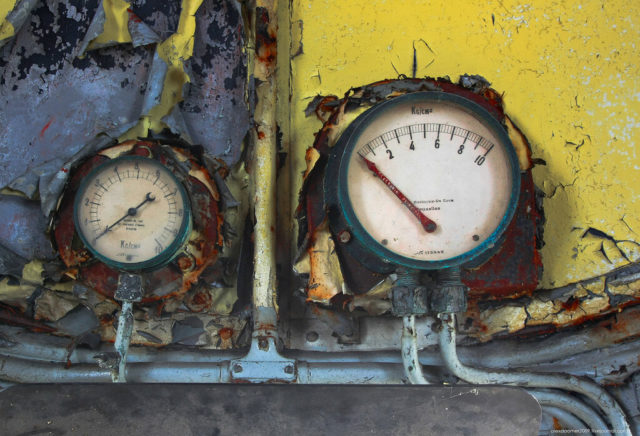 Pressure gauges in the driver’s cab. Author: Alexey Grachev | LiveJournal @alexdoomer2009