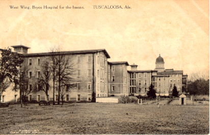 Postcard image of Bryce Hospital