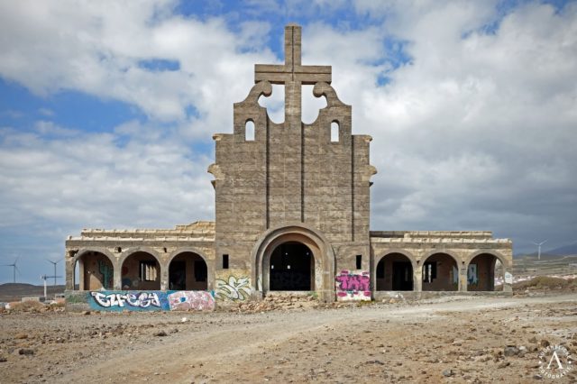 Church of the leprosy station Sanatorio de Abona. Author: Andy Betz – Augenblicke-Fotoblog.de